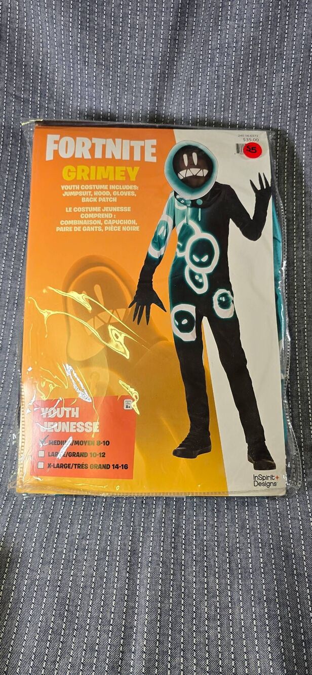 Medium Fortnite Grimey Youth Costume by InSpirit Designs #A46